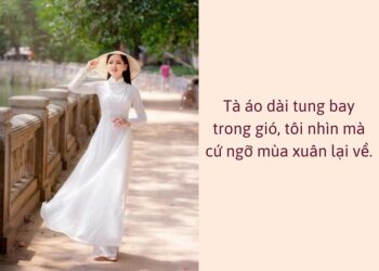 Thả thính áo dài tuổi học trò