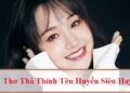 Thơ thả thính tên Huyền siêu hay