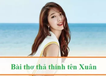 Bài thơ thả thính tên Xuân