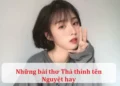 Những bài thơ Thả thính tên Nguyệt hay