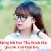 Những bài thơ Thả thính tên Quỳnh Anh thật hay