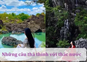 Những câu thả thính với thác nước