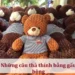 Những câu thả thính bằng gấu bông