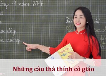 Những câu thả thính cô giáo