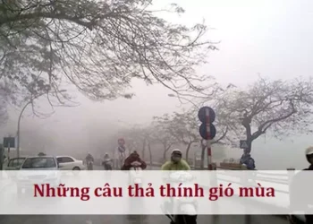 Những câu thả thính gió mùa