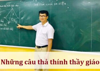 Những câu thả thính thầy giáo