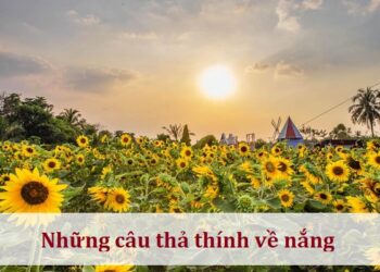 Những câu thả thính về nắng