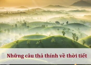 Những câu thả thính về thời tiết