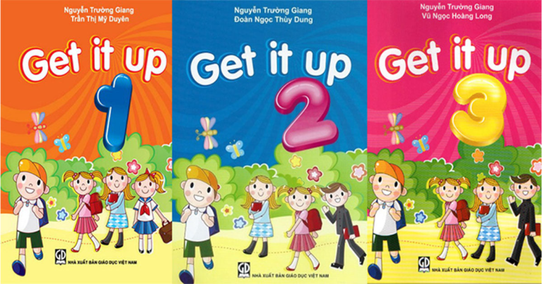 Trọn bộ Get it UP 1, 2, 3 - Tiếng anh cho bé mầm non