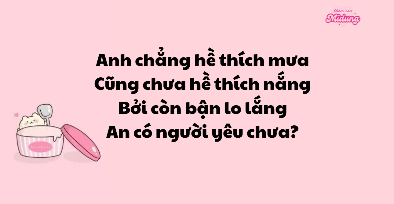 Thả thính tên An 