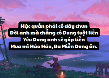 Thả thính tên Dung đăng facebook , instra