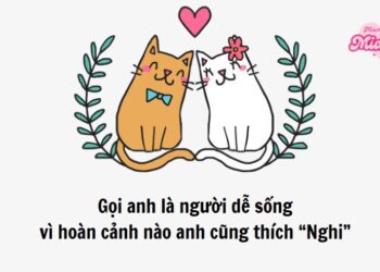 những câu thả thính tên nghi hay nhất