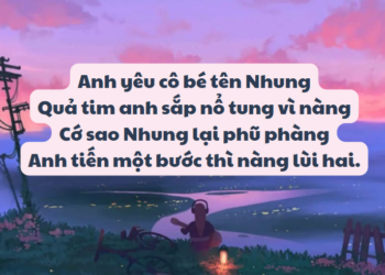 Thả thính tên Nhung lãng mạn