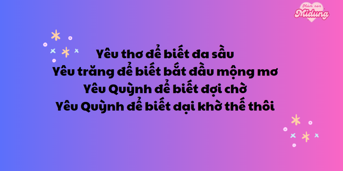 Những câu thả thính dễ thương