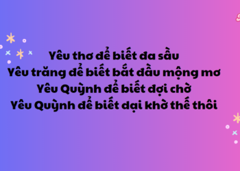 Những câu thả thính dễ thương