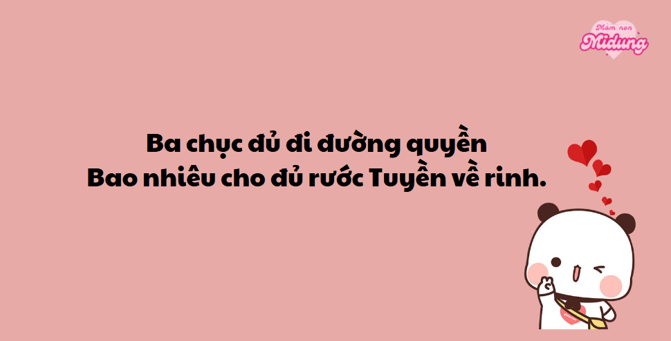 Những vần thơ thả thính tên Tuyền chất lừ