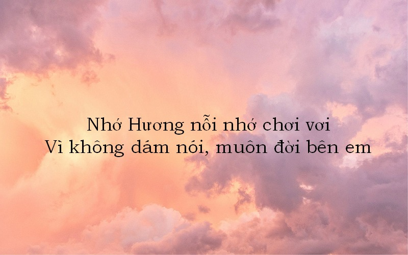 Thơ Tán Hương nghe là đổ